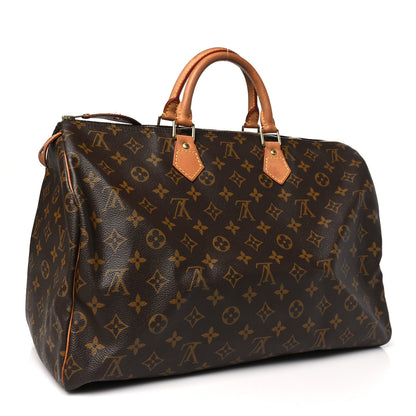 Louis Vuitton Monogram Speedy 40 3 of 9