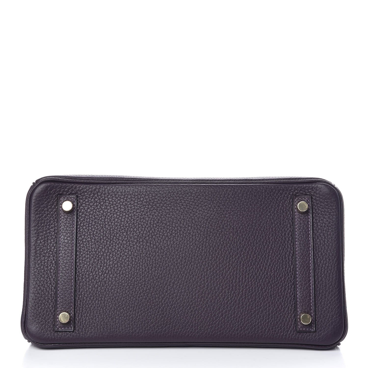 Hermes Taurillon Clemence Birkin 30 Raisin 6 of 39