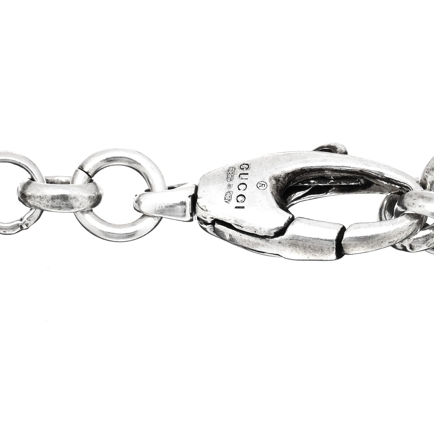 Sterling Silver Black Mother of Pearl Heart Bracelet