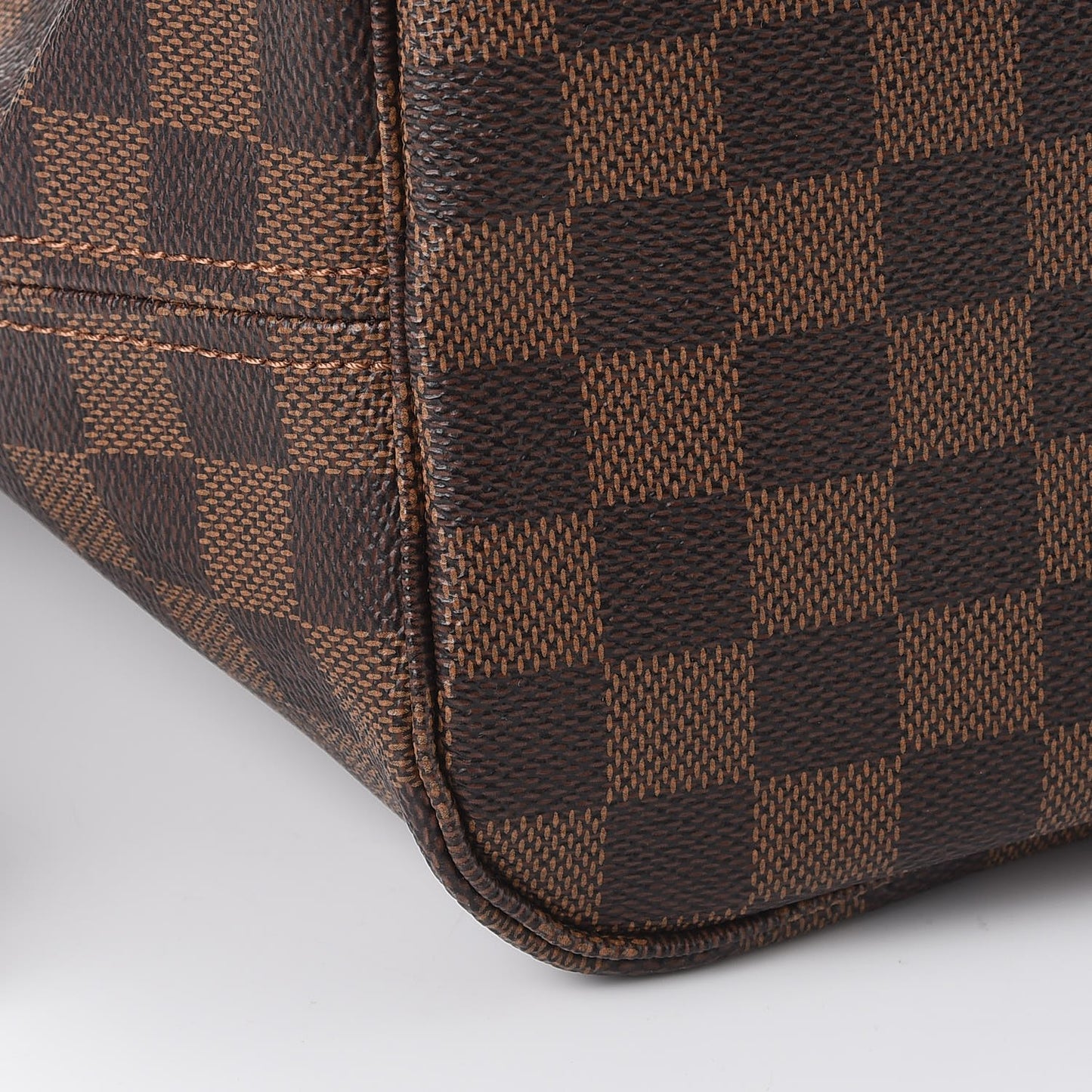 Damier Ebene Neo Neverfull MM Rose Ballerine