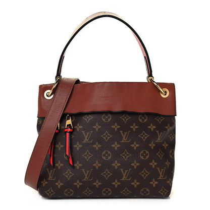 Louis Vuitton Monogram Tuileries Besace Caramel Rouge 1 of 9