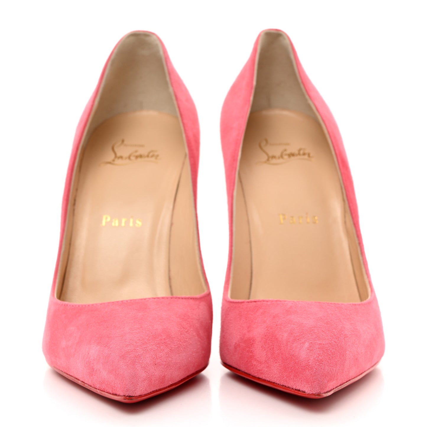 Veau Velours Pigalle Follies 100 Pumps 38 Begonia