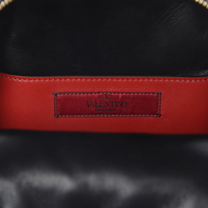 Valentino Garavani Nappa Quilted Mini Rockstud Spike Backpack Black 6 of 6