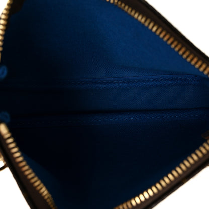 Louis Vuitton Monogram 2019 Christmas Animation Mini Venice Pochette Accessories Blue 5 of 7