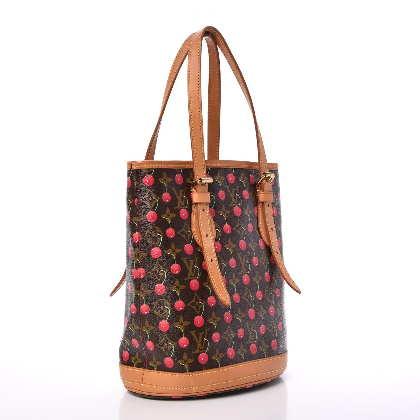 Monogram Cerises Bucket Bag