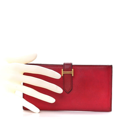Hermes Epsom Bearn Gusset Wallet 2 of 12