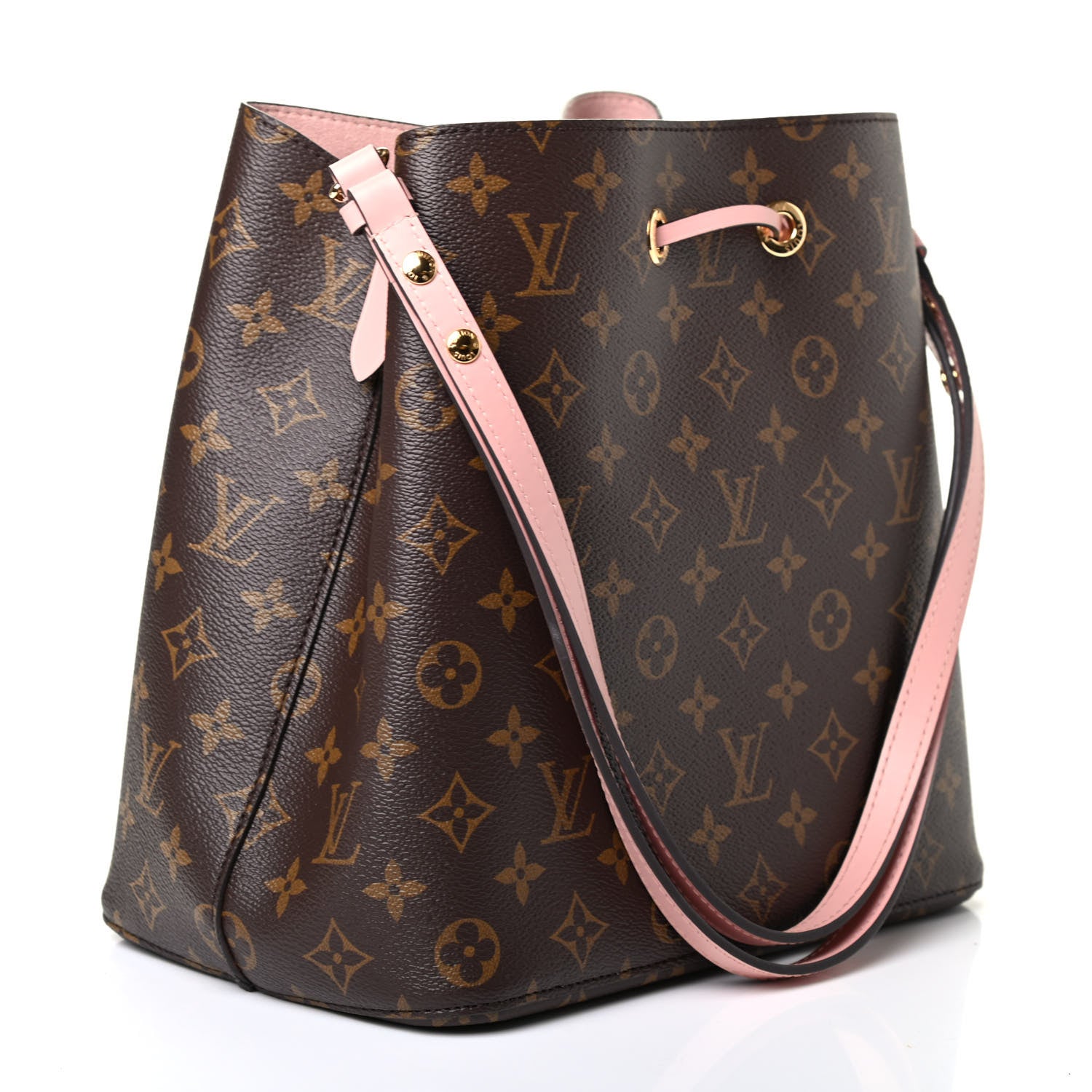 Louis Vuitton Monogram Neonoe MM Rose Poudre 2 of 4