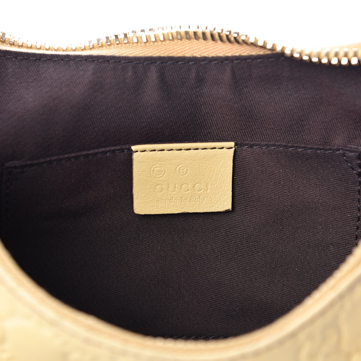 Guccissima Half Moon Hobo