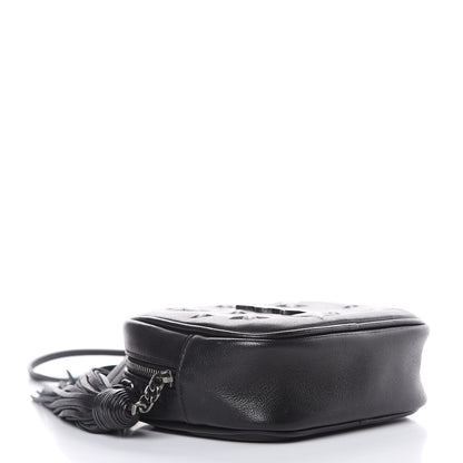Saint Laurent Nappa Embossed Star Monogram Blogger Bag Black 4 of 13
