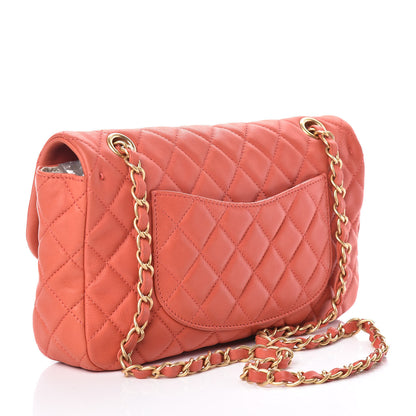 Chanel Lambskin Quilted Medium Cruise Charm Flap Red 3 of 10