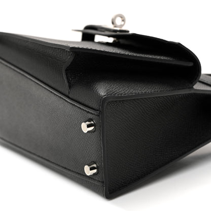 Hermes Epsom Kelly En Desordre Sellier 20 Black 8 of 11