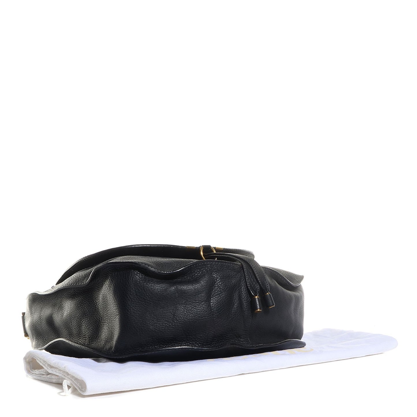 Calfskin Large Marcie Hobo Black