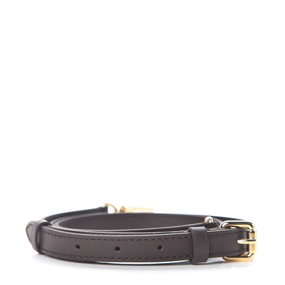 Louis Vuitton Calfskin 16mm Adjustable Shoulder Strap Brown 2 of 2