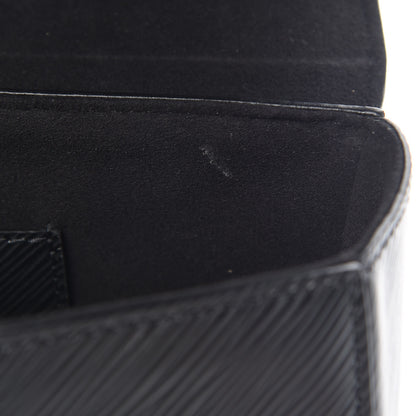 Louis Vuitton Epi Twist Shoulder Bag MM Black 9 of 10