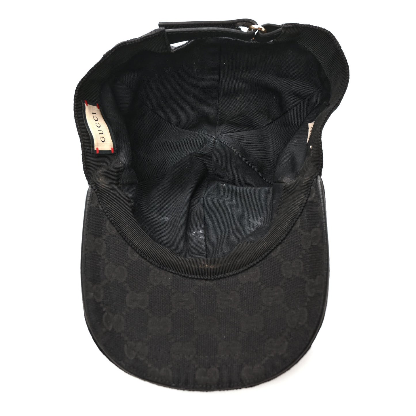 Monogram Web Baseball Hat XL Black