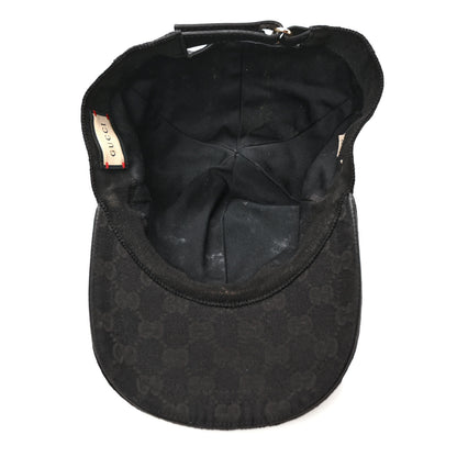Gucci Monogram Web Baseball Hat XL Black 7 of 11