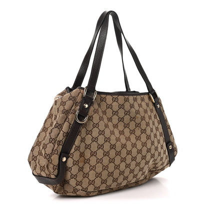 Gucci Monogram Medium Abbey Shoulder Bag Dark Brown 3 of 10