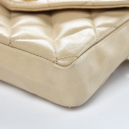 Chanel Lambskin Quilted Flap Waist Belt Bag Beige 12 of 15