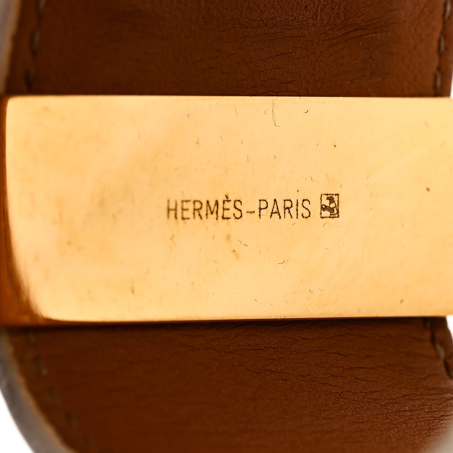 Hermes Epsom Collier de Chien CDC Bracelet S White 4 of 7