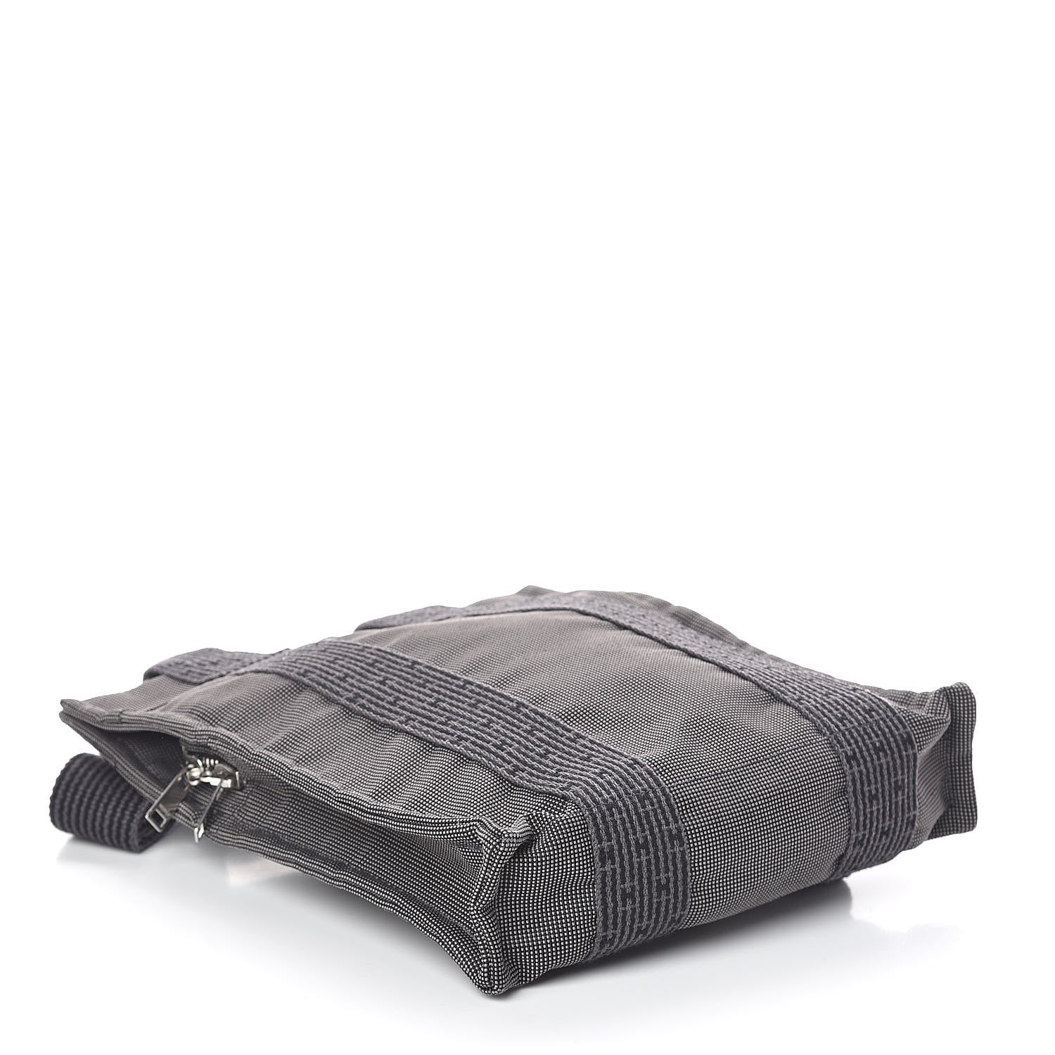 Hermes Canvas Herline Backpack Grey 4 of 9