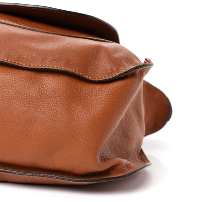 Chloe Calfskin Large Marcie Satchel Tan 8 of 9