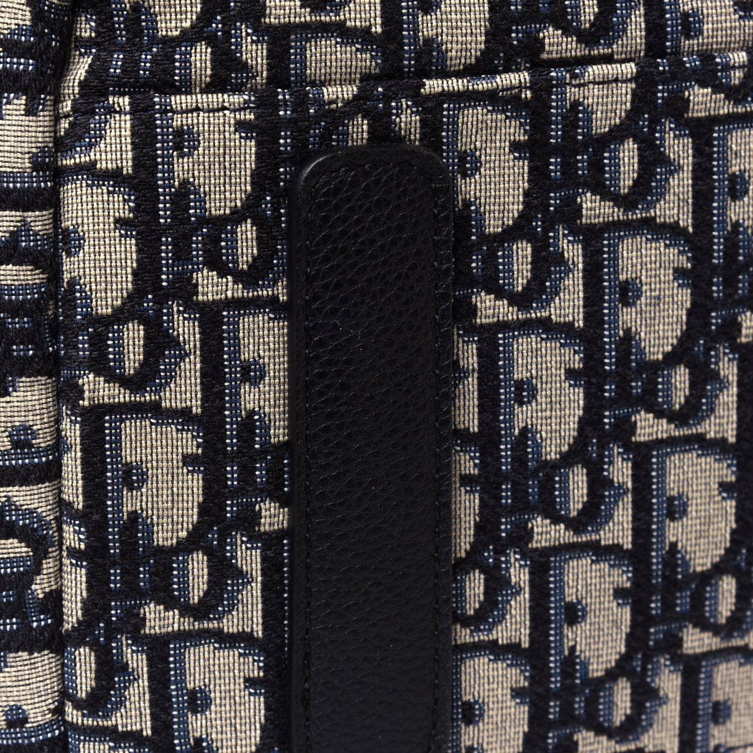 Christian Dior Oblique Calfskin Rider Backpack Beige Black 14 of 14