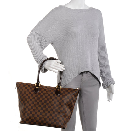 Louis Vuitton Damier Ebene Saleya MM 2 of 8