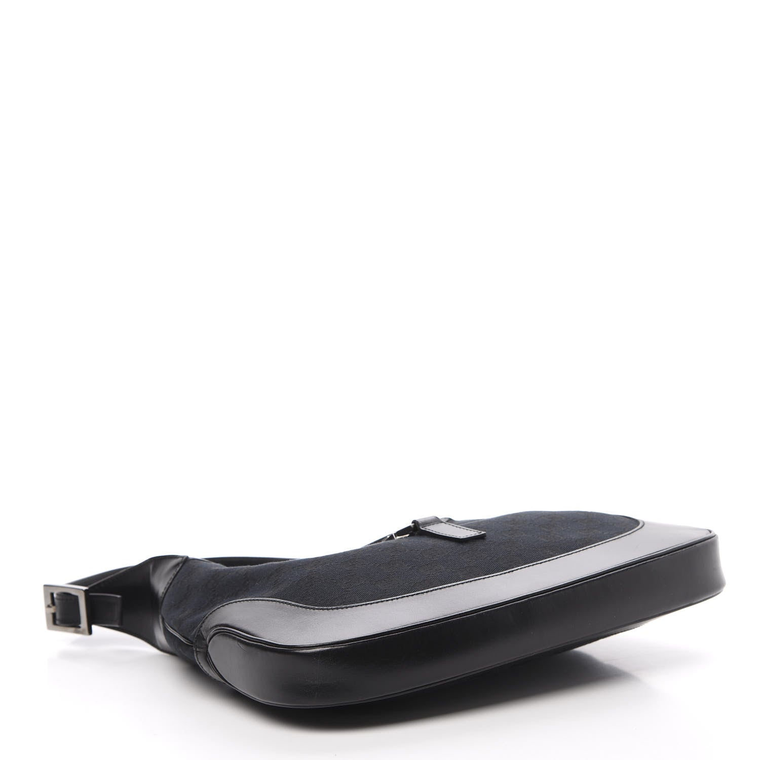 Gucci Monogram Jackie O Hobo Black 4 of 11