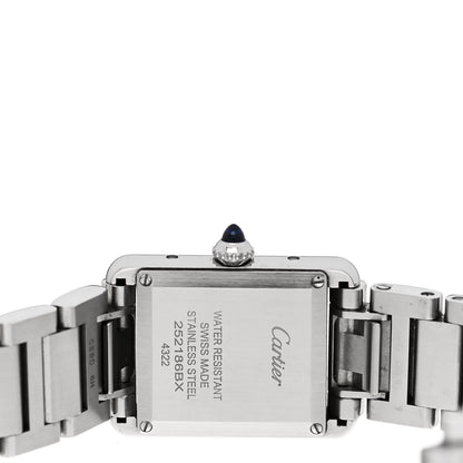 Cartier Stainless Steel 22mm Tank Must Quartz Watch 4 of 5