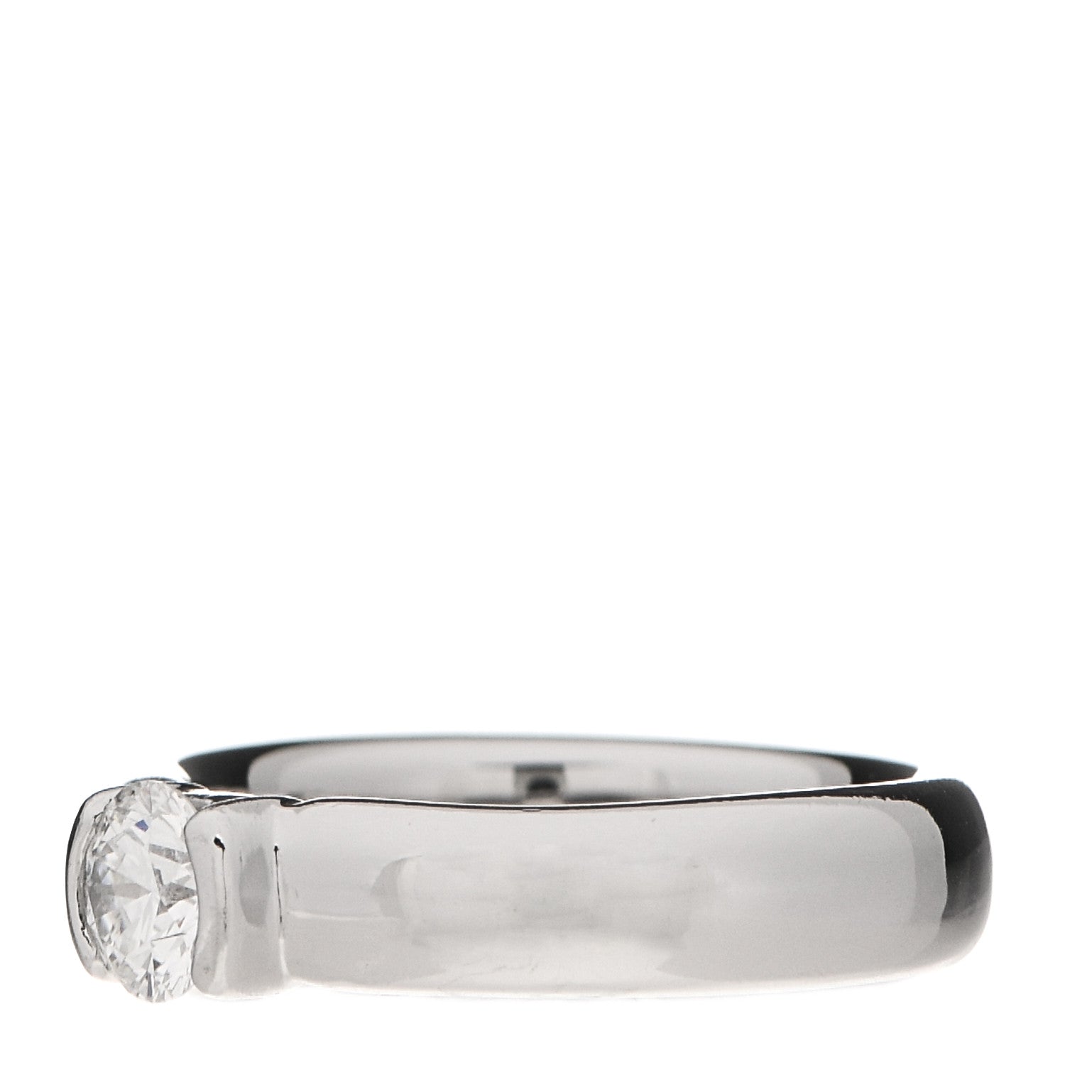 Tiffany Platinum Diamond .40ct Etoile Solitaire Engagement Ring 48 4.5 3 of 6