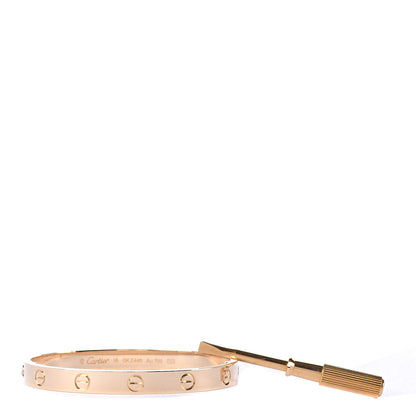 Cartier 18K Yellow Gold LOVE Bracelet 16 6 of 7