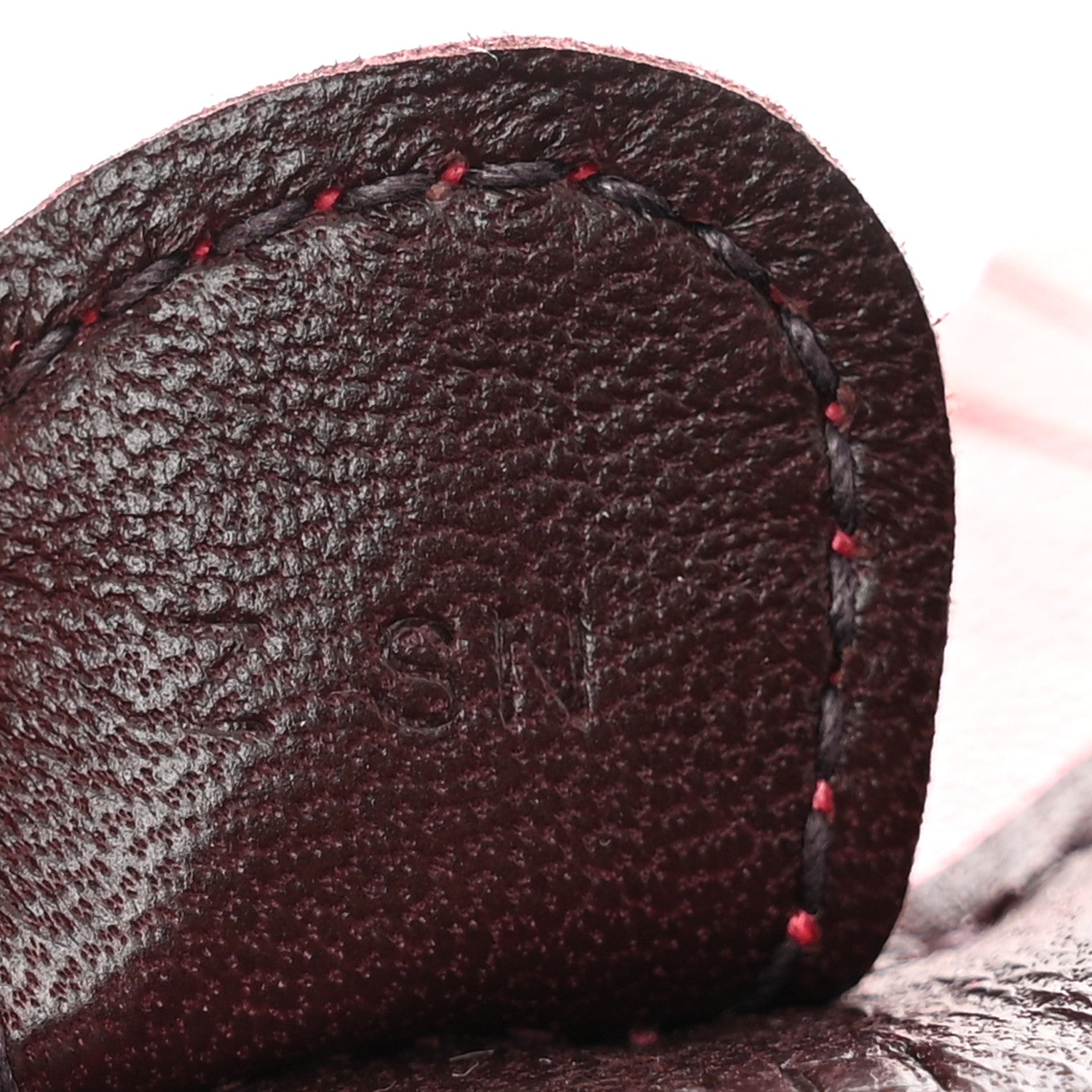 Hermes Milo Lambskin Matte Alligator Touch Grigri Rodeo Horse Bag Charm PM Rouge Sellier FRAMBOISE Rose Sakura 4 of 4