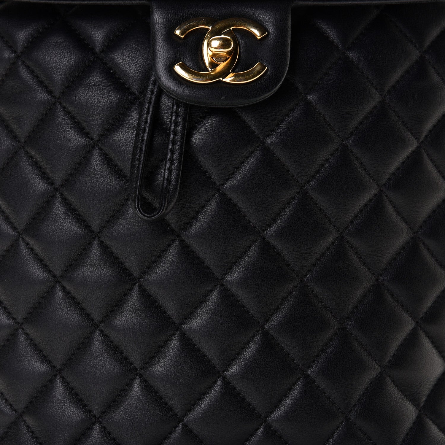 Chanel Calfskin Quilted Large Urban Spirit Backpack Black 13 of 13