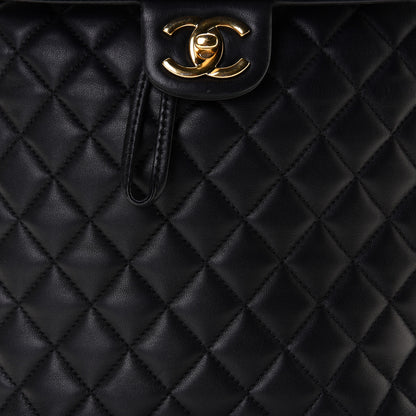 Chanel Calfskin Quilted Large Urban Spirit Backpack Black 13 of 13