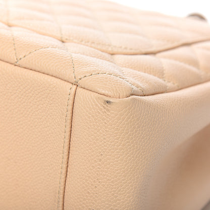 Chanel Caviar Quilted Grand Shopping Tote GST Beige Clair 11 of 13