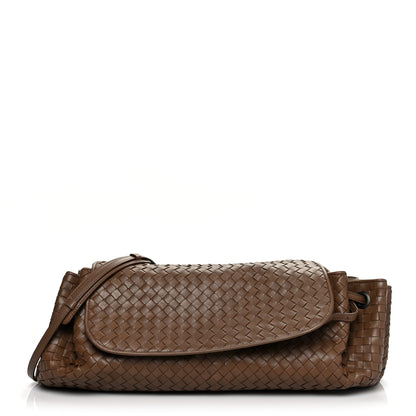 Bottega Veneta Nappa Intrecciato Messenger Bag Chene 1 of 8