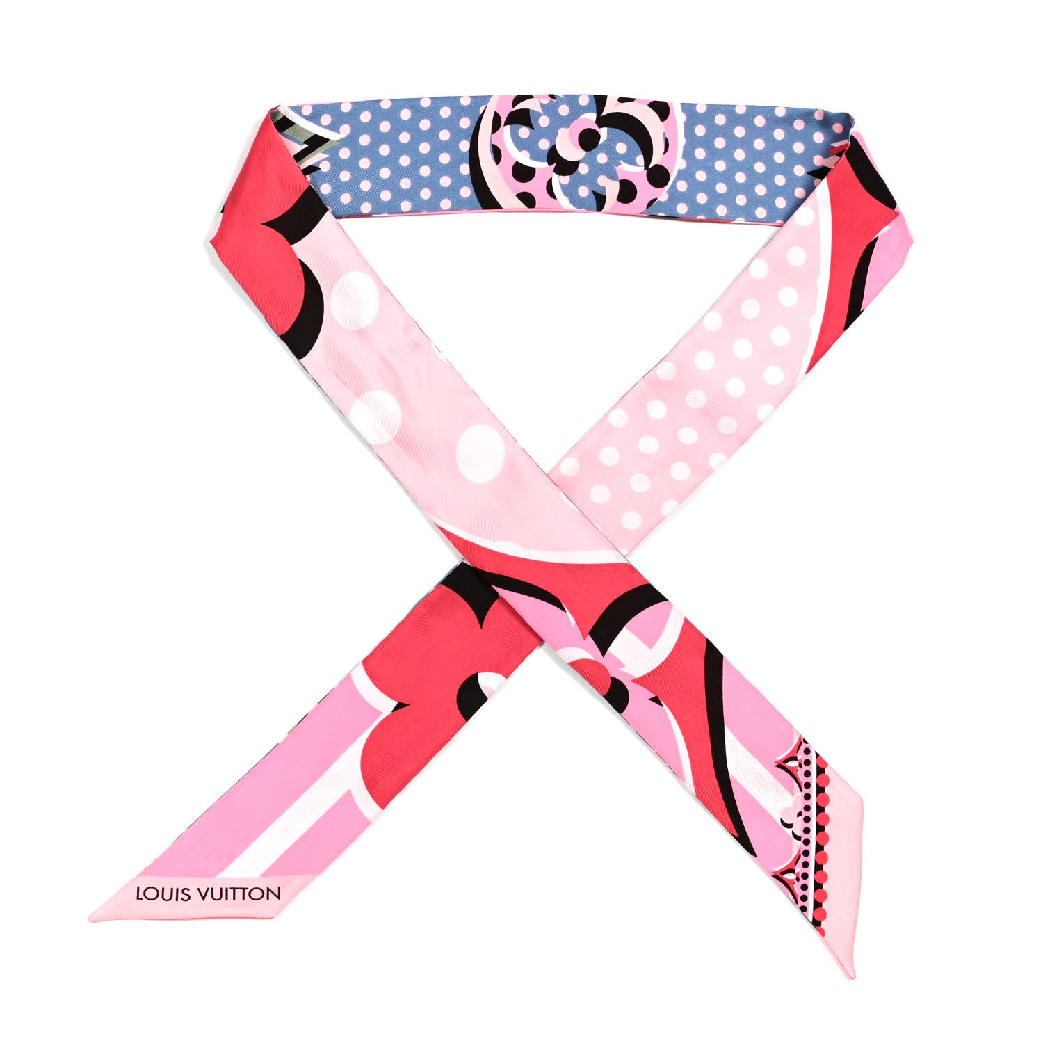 Louis Vuitton Silk Pop Monogram BB Bandeau Pink 1 of 4