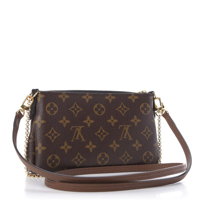 Louis Vuitton Monogram Pallas Clutch Black 3 of 10