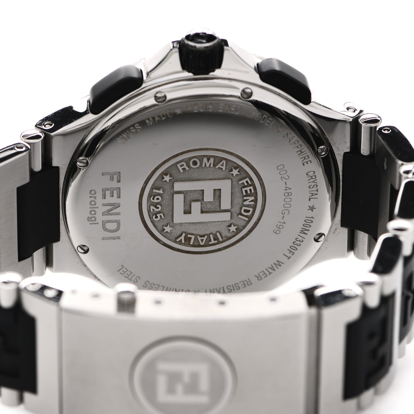 Stainless Steel Rubber 43mm Orologi Chronograph Quartz Watch