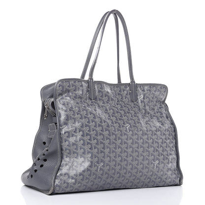 Goyard Goyardine Sac Hardy Pet Carrier PM Grey 4 of 29