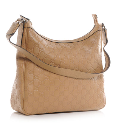 Gucci Guccissima Shoulder Bag Beige 3 of 7
