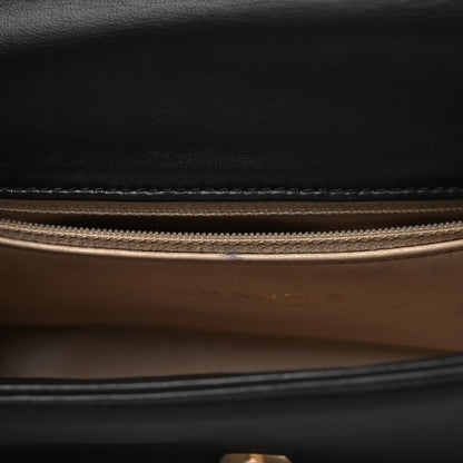 Chanel Lambskin Mini Carry Chic Flap Black 11 of 16