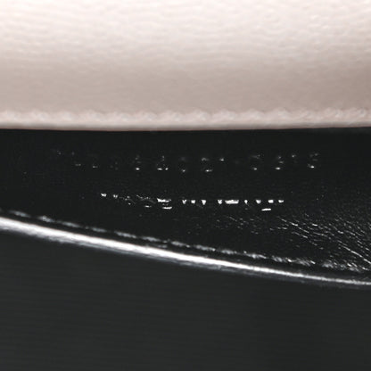 Saint Laurent Grain De Poudre Medium Classic Monogram Kate Satchel Earth Grey 6 of 9