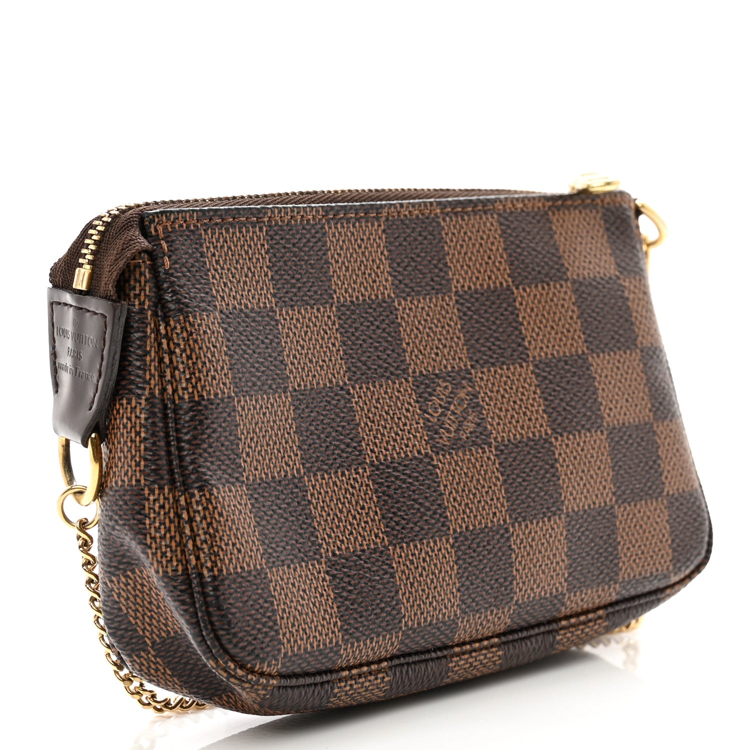 Louis Vuitton Damier Ebene Mini Pochette Accessories 3 of 8