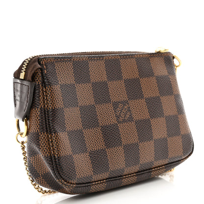 Louis Vuitton Damier Ebene Mini Pochette Accessories 3 of 8
