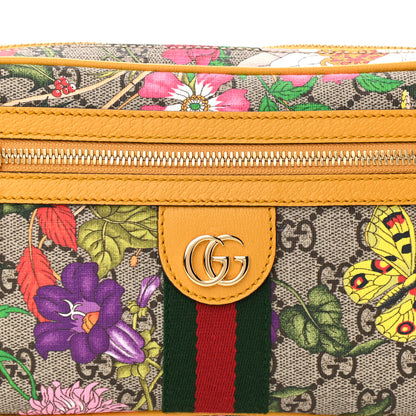 Gucci GG Supreme Monogram Flora Medium Ophidia Belt Bag Beige Multicolor Crop 8 of 10