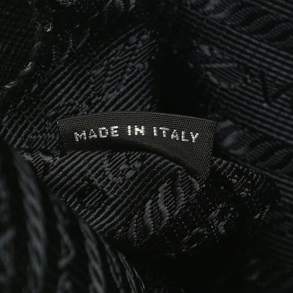 Prada Tessuto Nylon Saffiano Tote Black 8 of 11