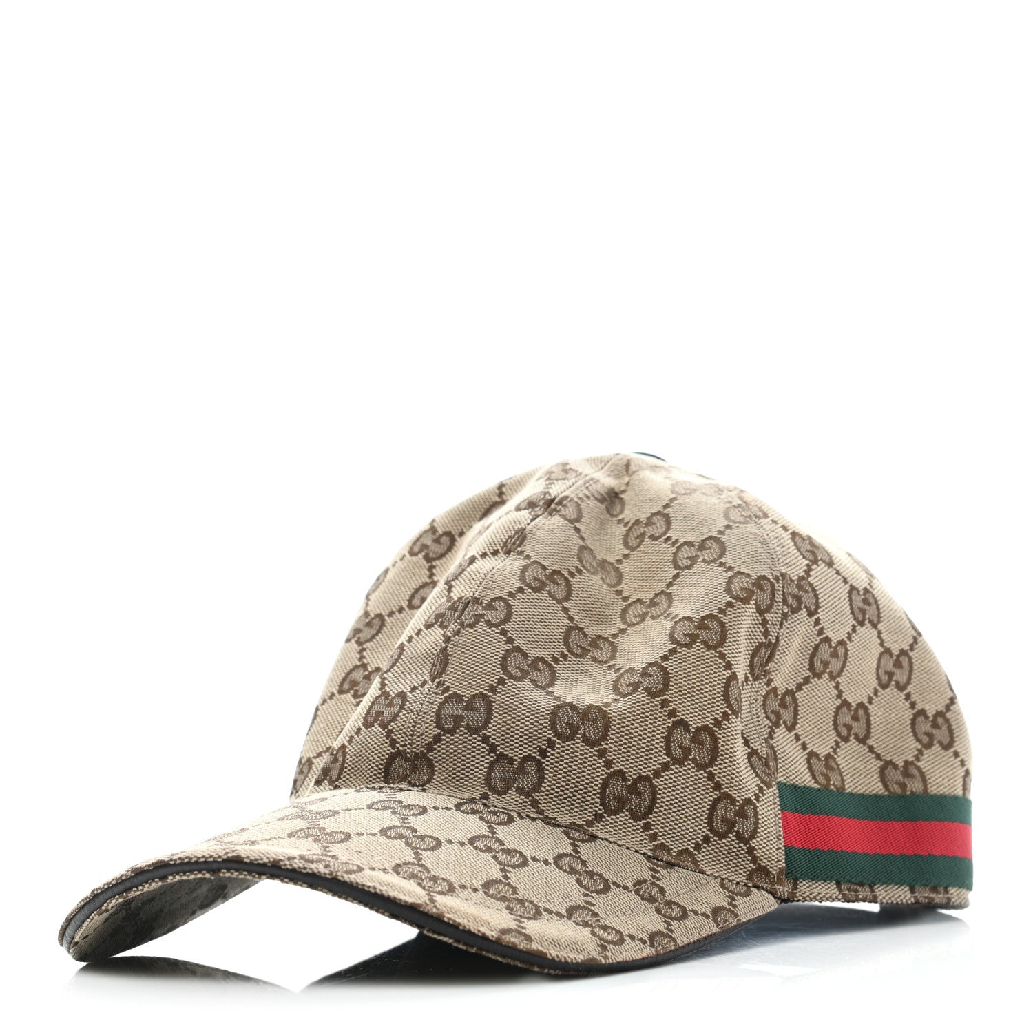 Gucci Monogram Web Baseball Hat L Beige Cocoa 1 of 11