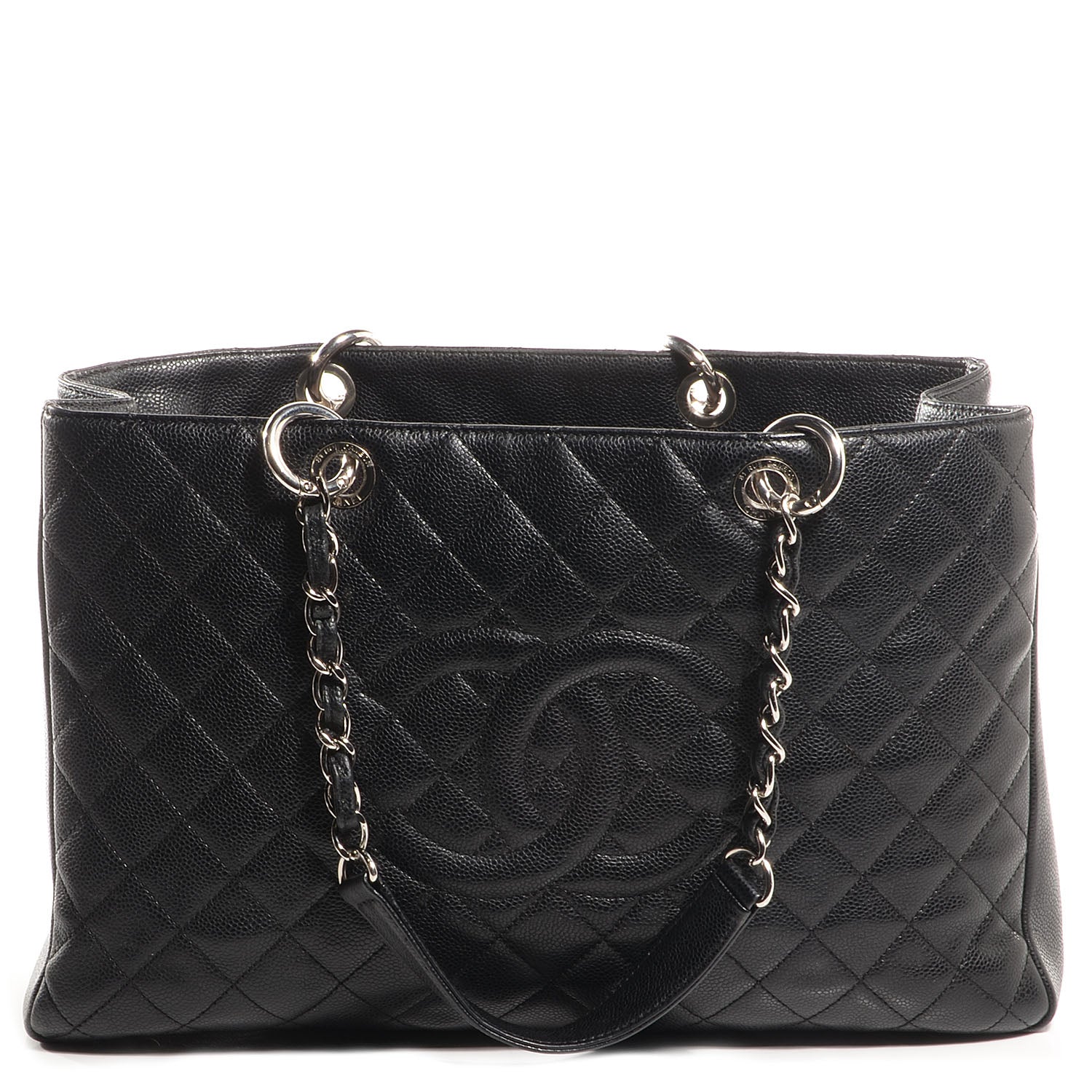 Chanel Caviar XL Grand Shopping Tote Black 1 of 7