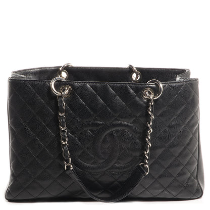 Chanel Caviar XL Grand Shopping Tote Black 1 of 7